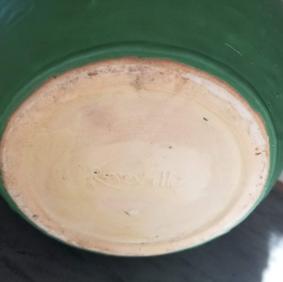 Faux Roseville Pottery Urn Vase - Picture 2 of 2